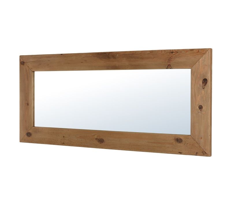 Sandy - Miroir Bois Pin Recyclé