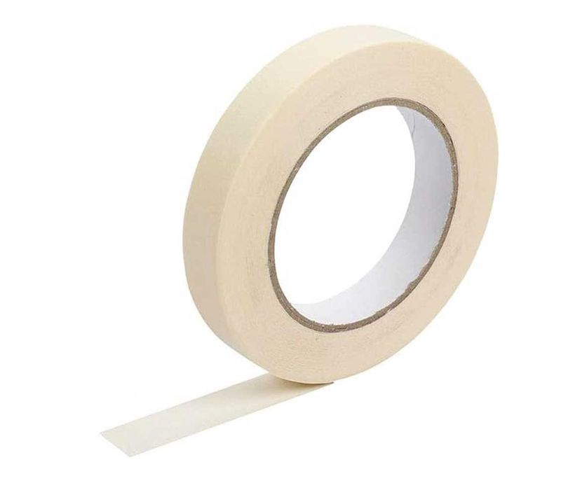Ruban De Masquage Adhésif - Protection Travaux De Peinture Bricolage Toutes Surfaces - 19mm X 50m