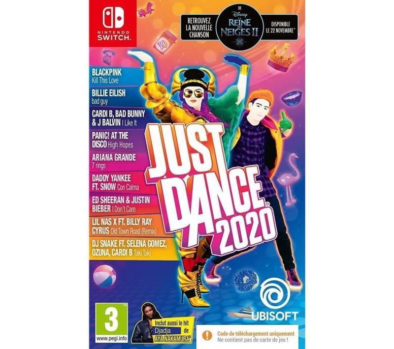 Just Dance 2020 (code Dans La Boite) Jeu Switch
