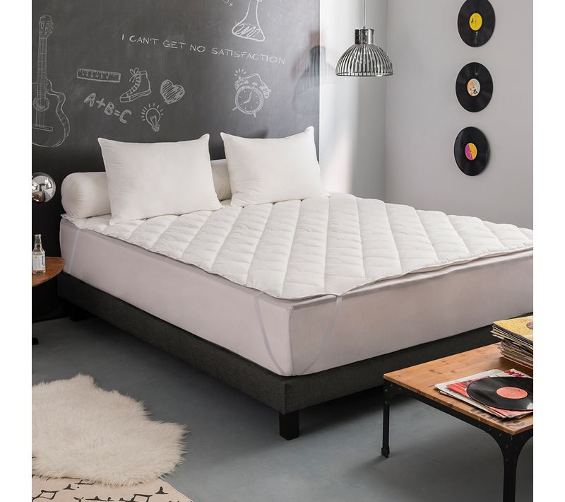 Surmatelas Surconfort® Thermorégulé 140 X 200 Cm Blanc