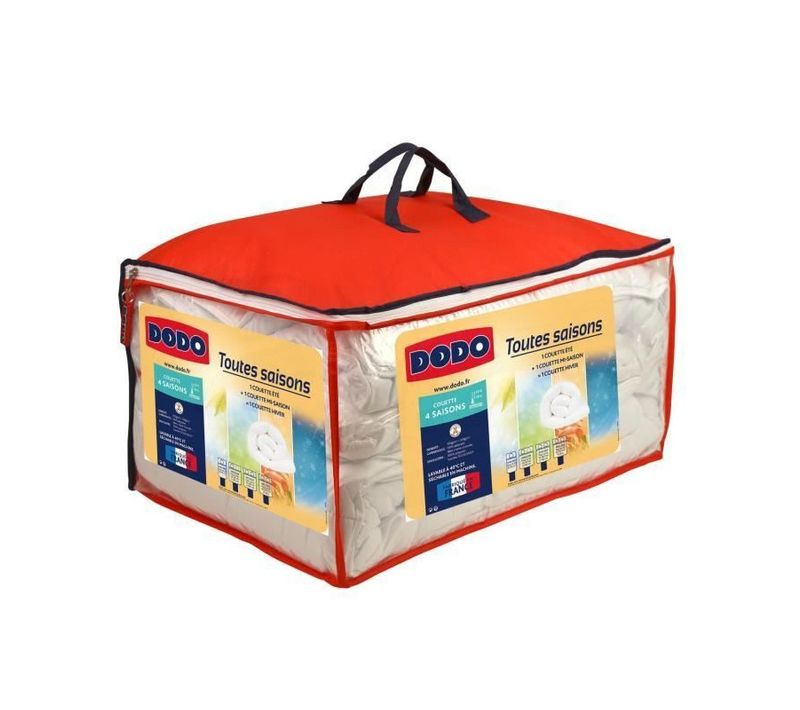 Couette 4 Saisons 200+300g/m2 220x240 cm