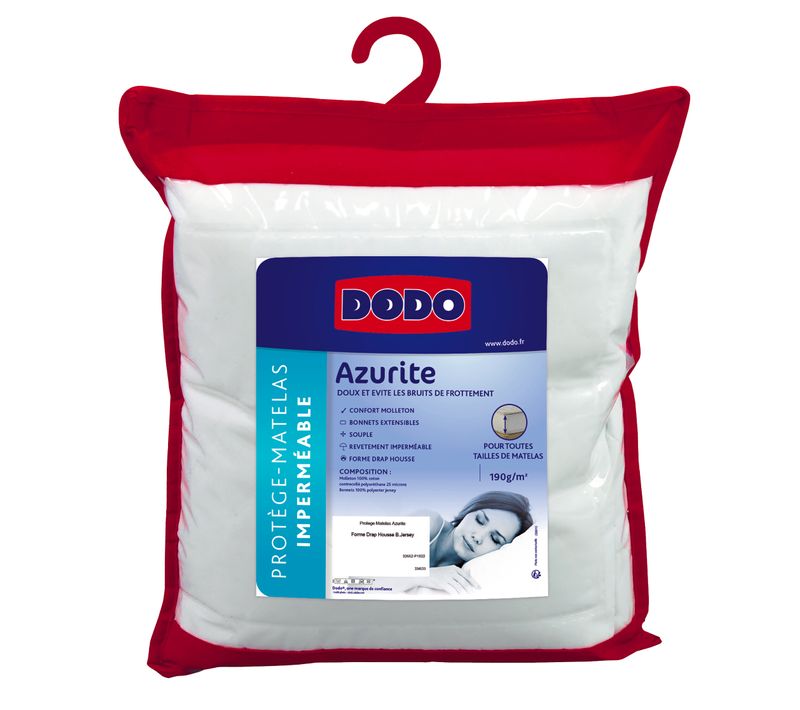 Protège matelas 120x190 cm DODO AZURITE