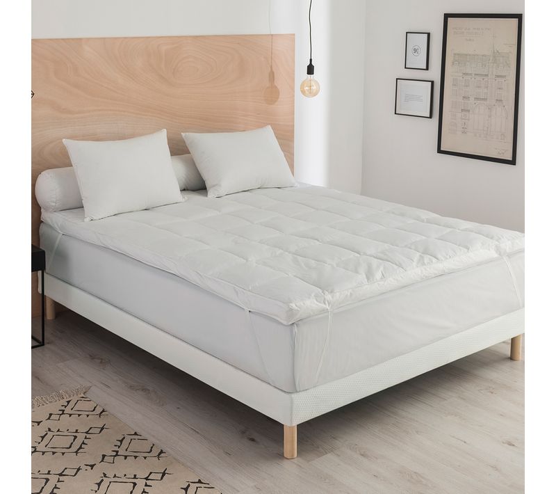 Surmatelas Surconfort® Naturel 160 X 200 Cm Blanc