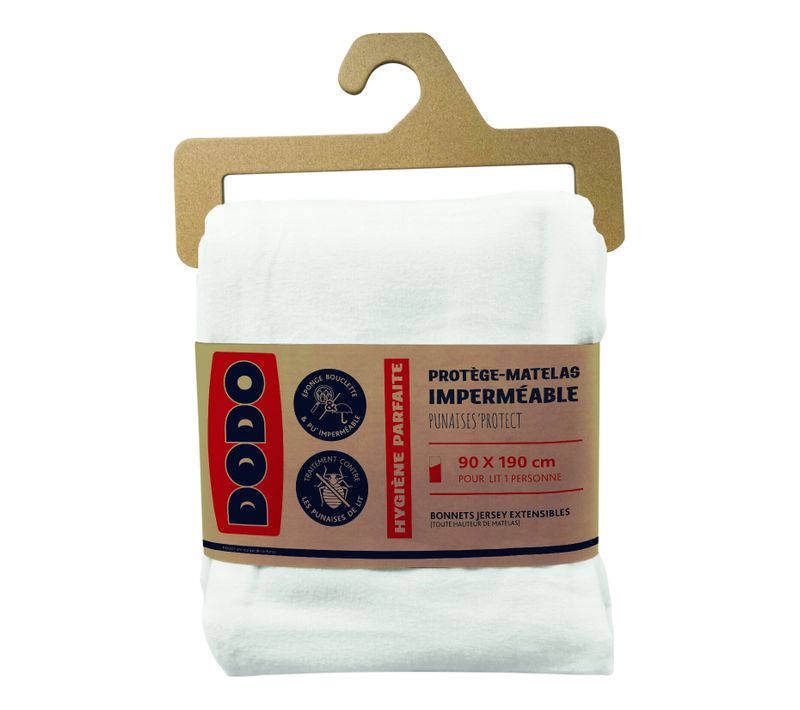Protège matelas 90X190cm DODO PUNAISE PROTECT