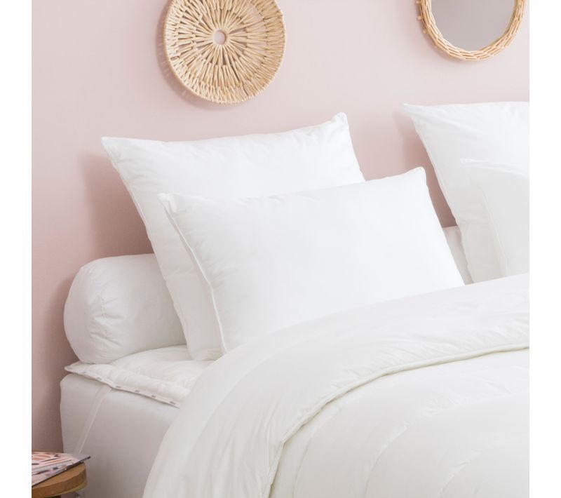 Oreiller Toucher Duvet - Medium 65 X 65 Cm Blanc