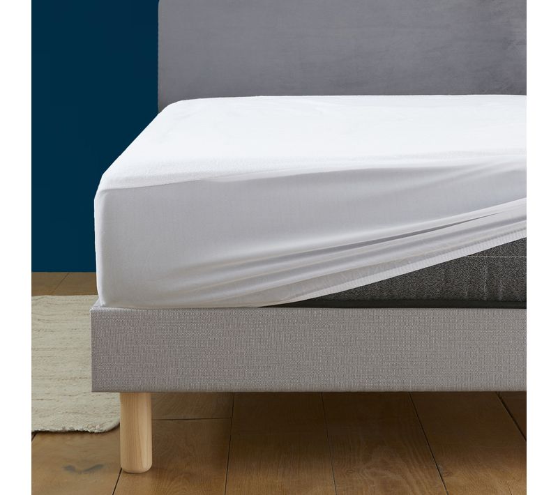 Alèse - Protège Matelas Imperméable - Anti Punaises De Lit 180 X 200 Cm Blanc