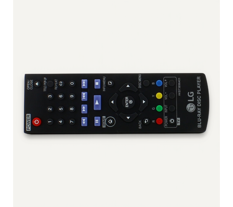 Telecommande Akb73896401 Pour Lecteur Dvd - Bluray Lg Goldstar