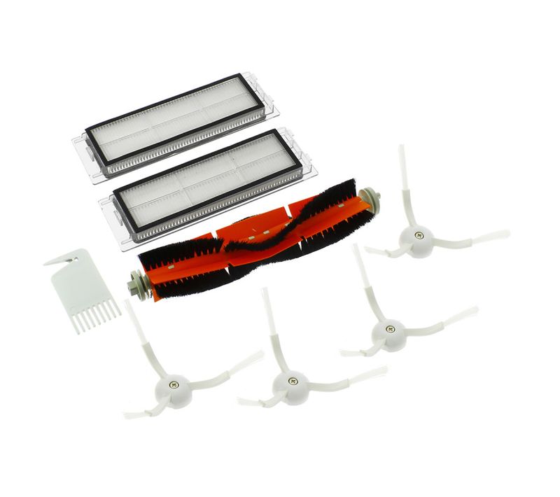 Kit De Remplacement 8 Pièces Filtres + Brosse Pour Aspirateur  Ts-122 Pour Aspirateur Robot Xiaomi