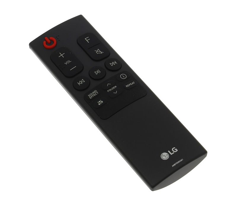 Telecommande  Akb75595361 Pour Barre De Son Lg Goldstar