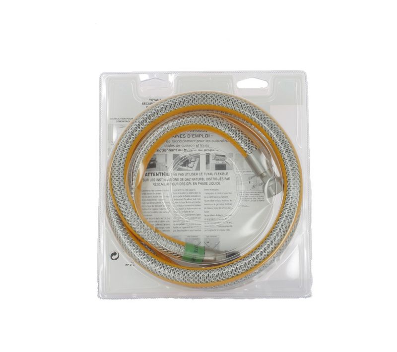 Tuyau Gaz Butane 1.50 M À Vie Pour Barbecue,cuisiniere, Plancha,plaque De Cuisson  21252150 Po [...]