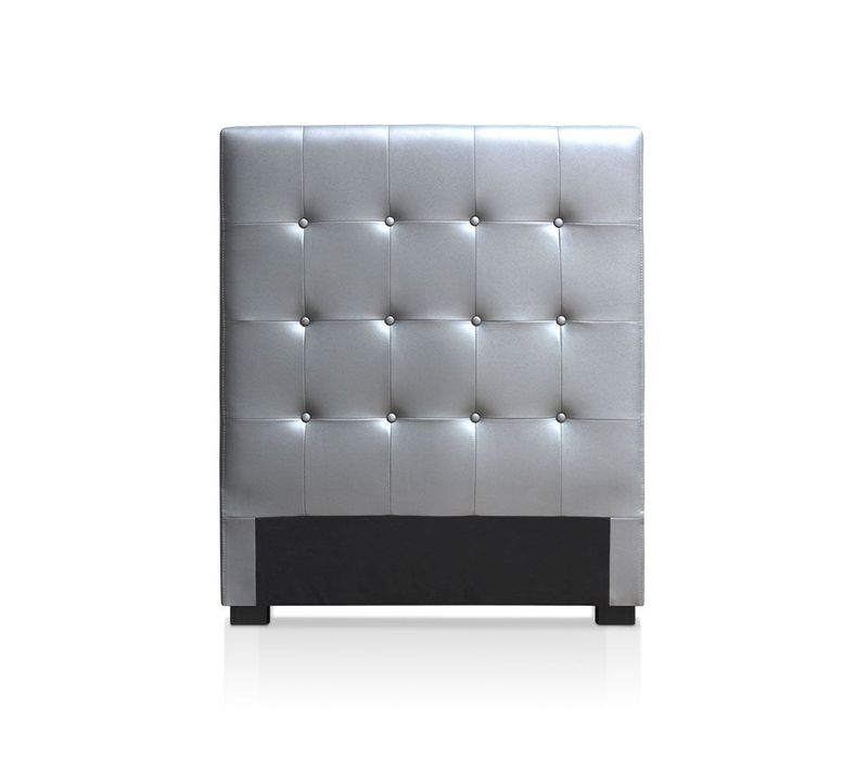 Tête De Lit Luxor 90cm Argent
