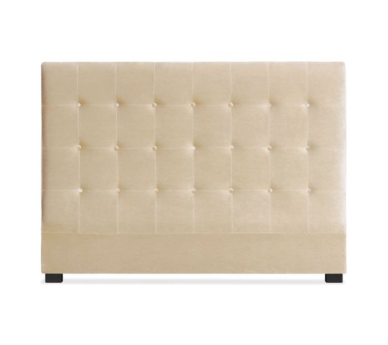 Tête De Lit Luxor 160cm Velours Beige