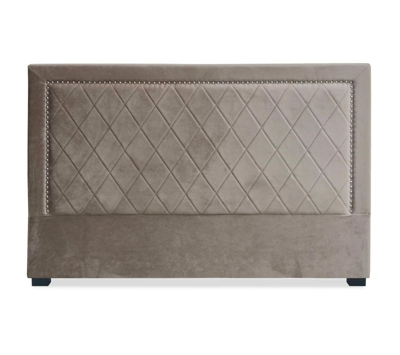 Tête De Lit Meghan 180cm Velours Taupe