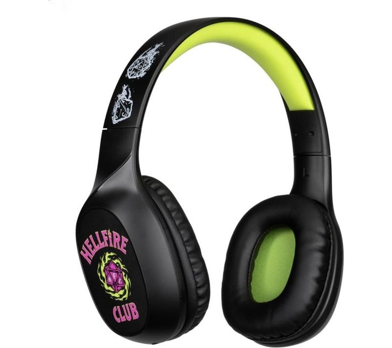 Casque Sans Fil Stranger Things Bluetooth 5.3 Over-ear - 30 H, Micro, Filaire 3,5 Mm