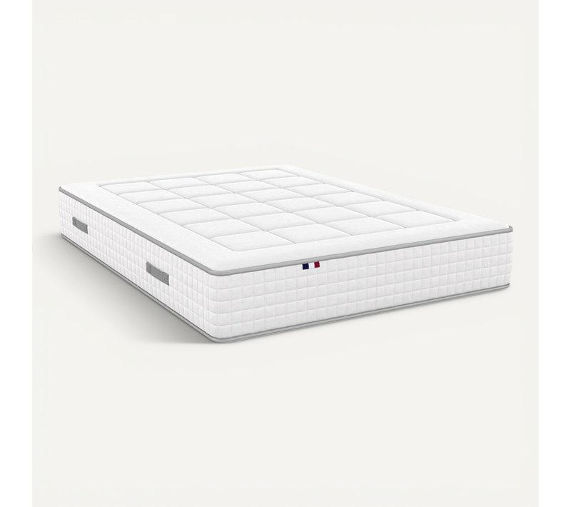Matelas Hybride 160x200 cm BELLAGIO 7 zones Accueil mémoire de forme - Epaisseur 28 cm