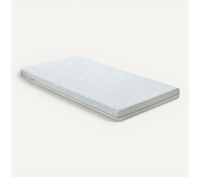 Matelas Bébé Mousse Accueil Latex 60 X 120 Déhoussable et Lavable