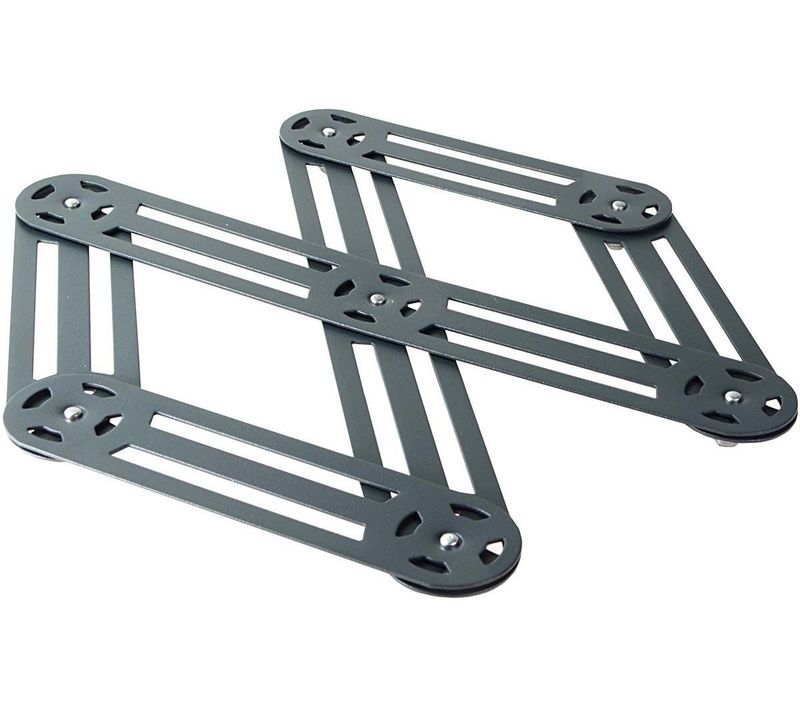 Dessous De Plat Extensible 6 Branches Gris Givré