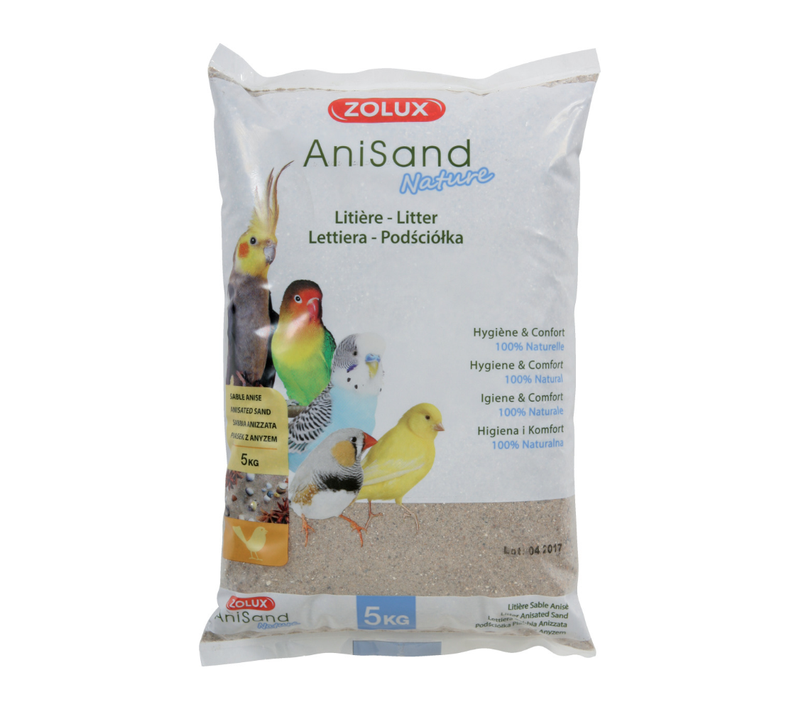 Litière Sable Anisand Nature 5 Kg