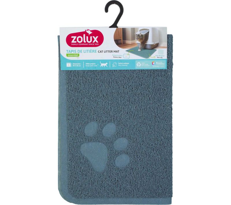Tapis Bleu Pour Maison De Toilette L - 60 X 90 Cm