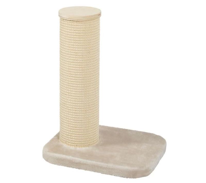 Griffoir Poteau City Cat Pour Chat - 47 X 39 X 62 Cm - Beige