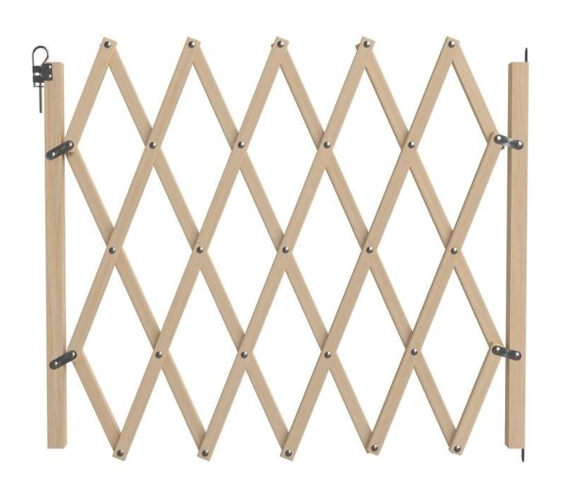 Barrière - 72000 - Stopfix - Extensible - Bois - 60-110 Cm - Pour Chien