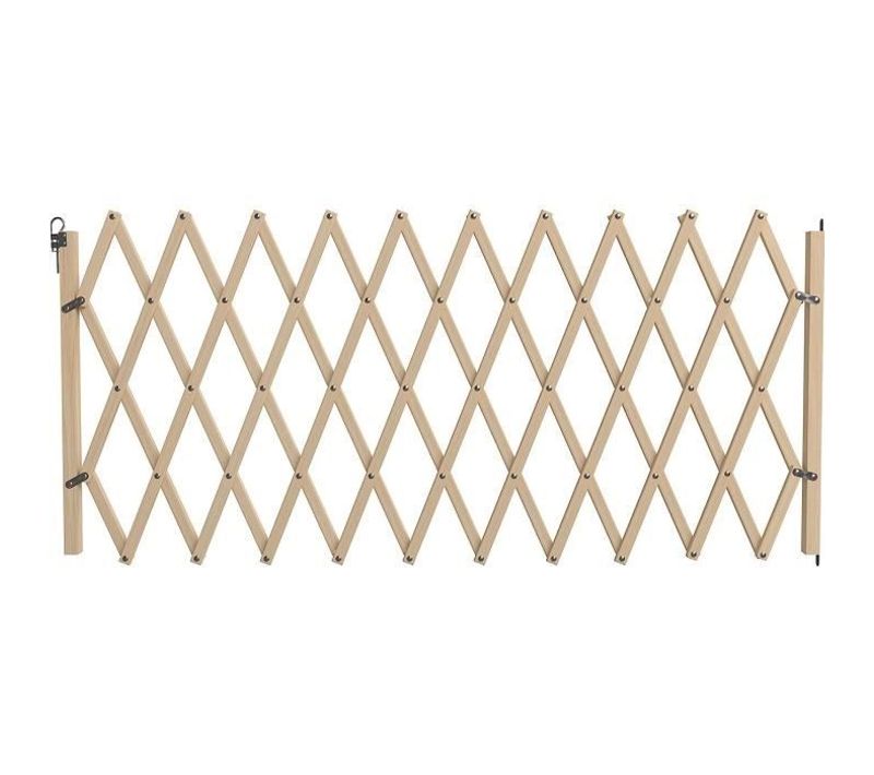 Barrière - 742011 - Stopmax - Extensible - Bois - 60-230 Cm - Pour Chien