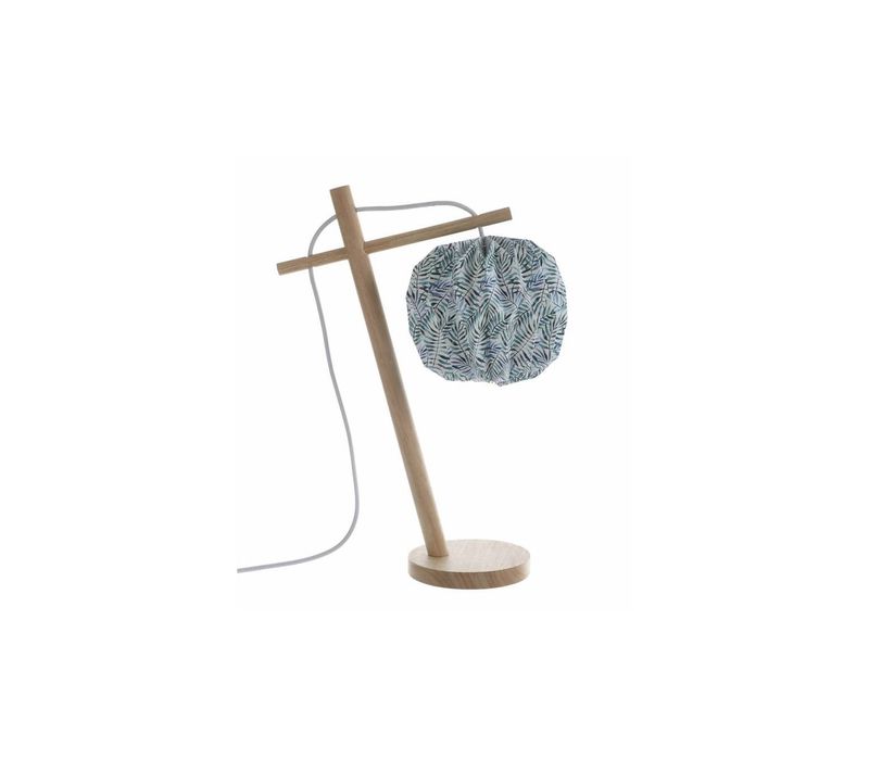 Lampe Tippi Feuilles Vertes, Papier, Diam. , Ampoule LED E14