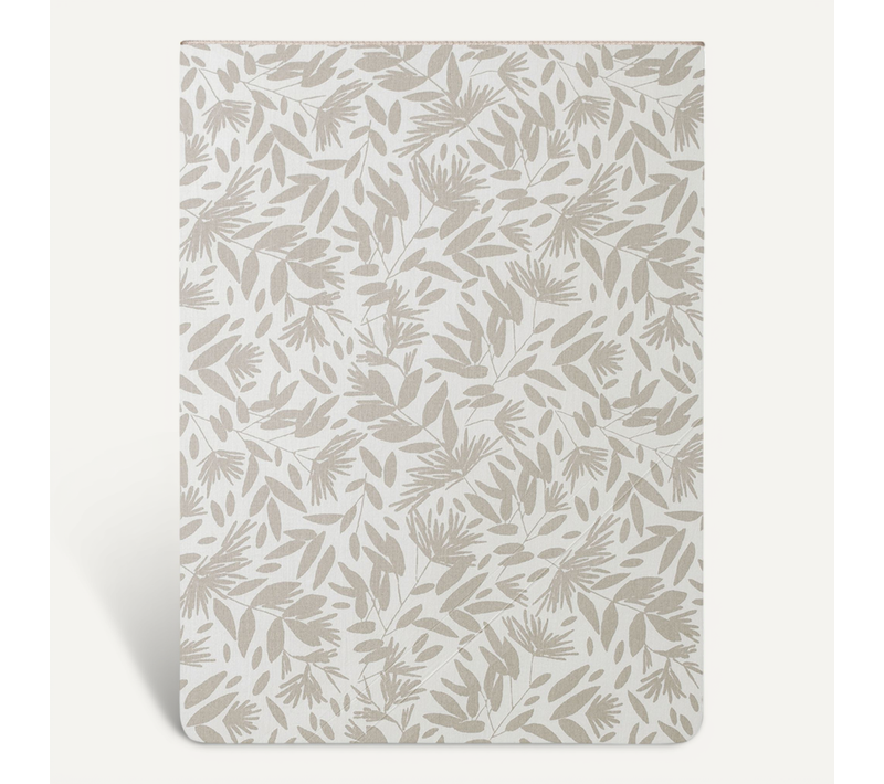 Drap Plat Imprimé En Percale De Coton Lin 270x300