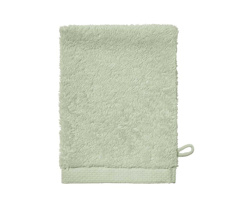 Gant De Toilette En Coton Sauge 16x21