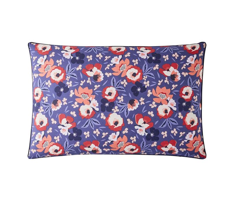Taie D'oreiller En Percale De Coton Multicolore 50x75