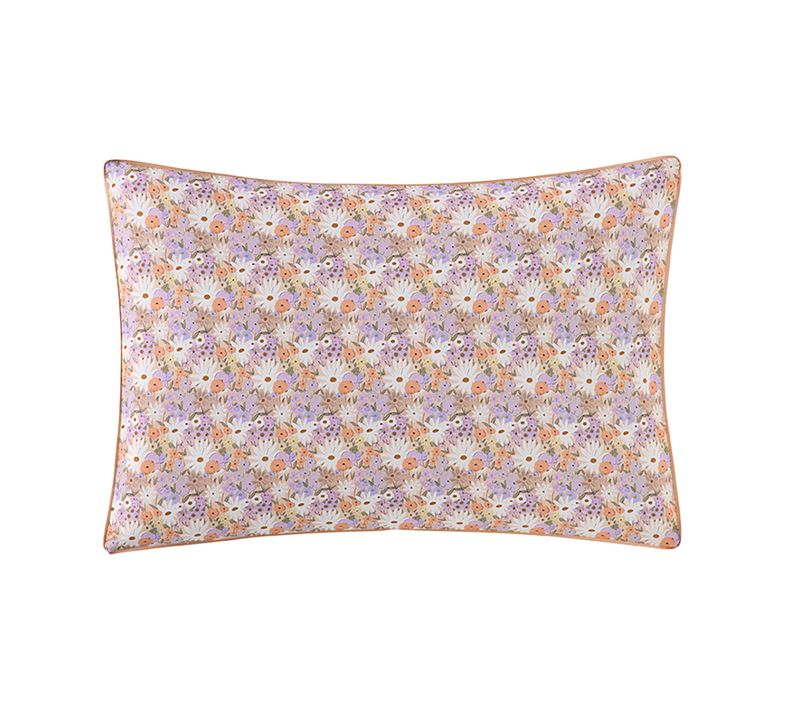 Taie D'oreiller En Percale De Coton Multicolore 50x75