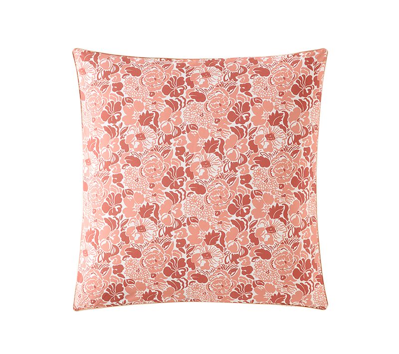 Taie D'oreiller En Percale De Coton Rose 65x65