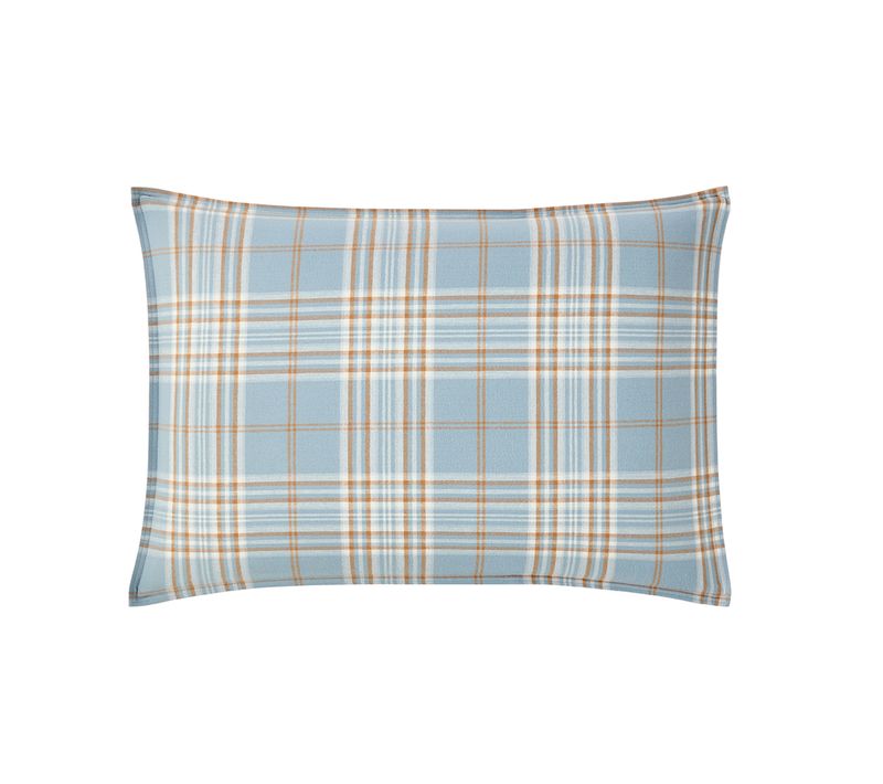 Taie D'oreiller En Flanelle De Coton Multicolore 50 X 75 Cm