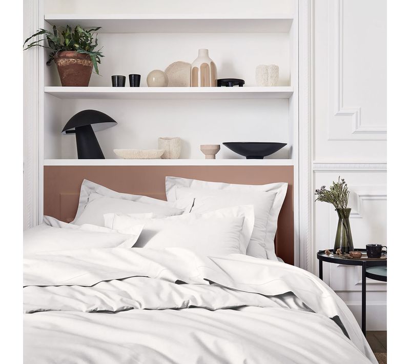 Housse De Couette En Percale De Coton Meringue 260x240