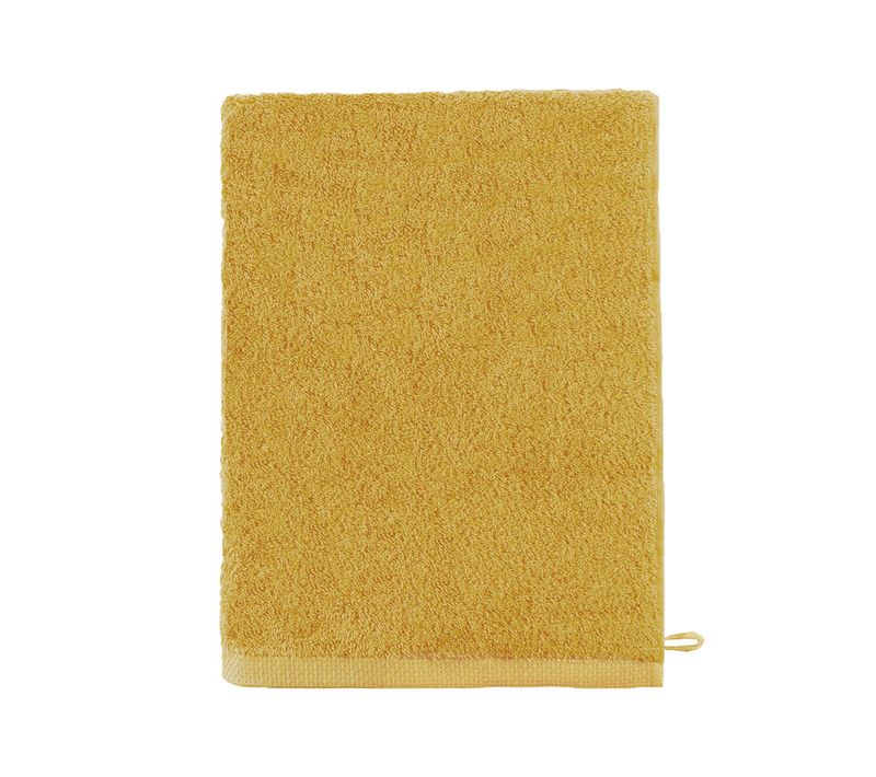 Gant De Toilette En Coton Safran 16x21
