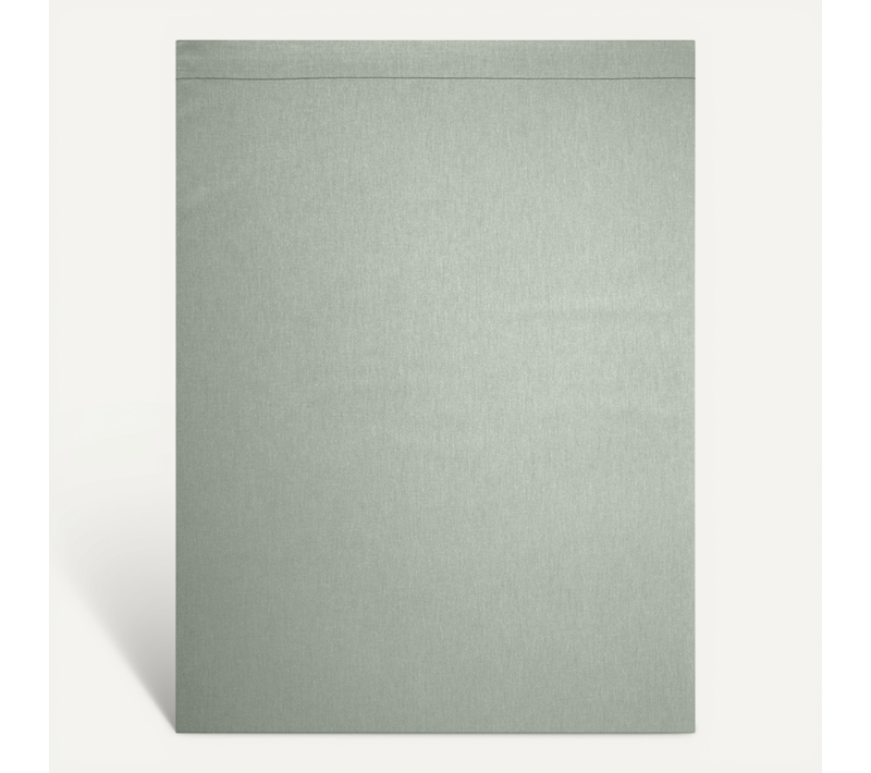Drap Plat En Coton Vert 270x300