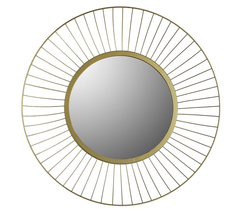 Miroir rond D70 cm KASTELI Doré