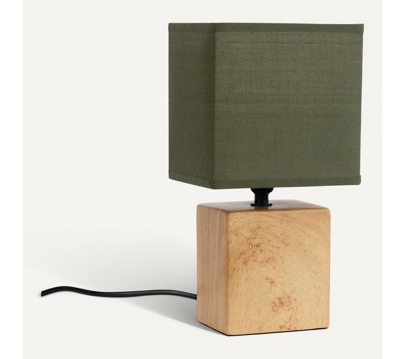 Lampe à poser H. 27 cm AMAL Verte