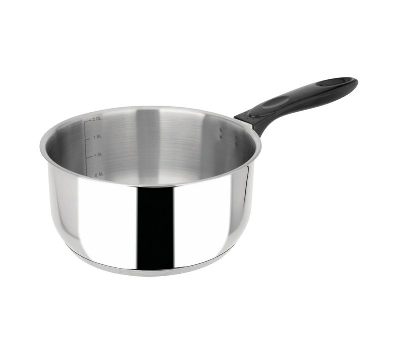 Casserole inox Ø 18 cm  Gris