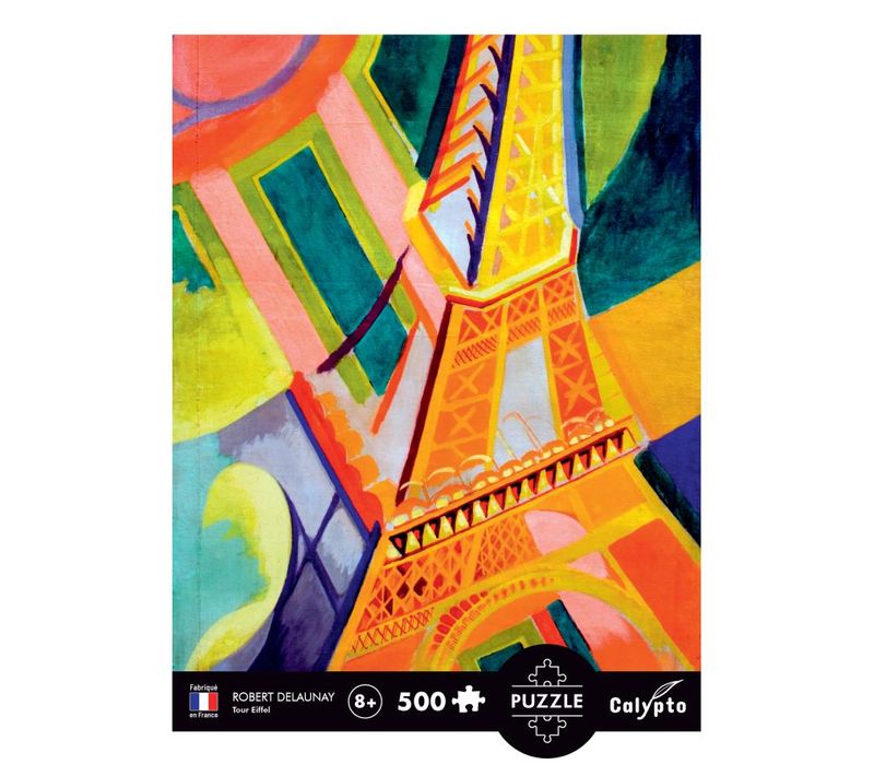 Puzzle 500 Pieces - Tour Eiffel - Robert Delaunay