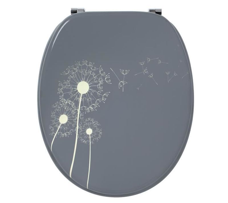 Abattant Wc En Bois Pissanli Gris