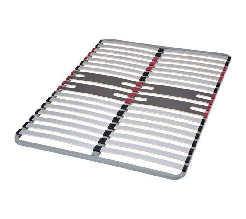 Sommier Optizone 140 x 190  Cadre A Lattes  5 Zones De Confort