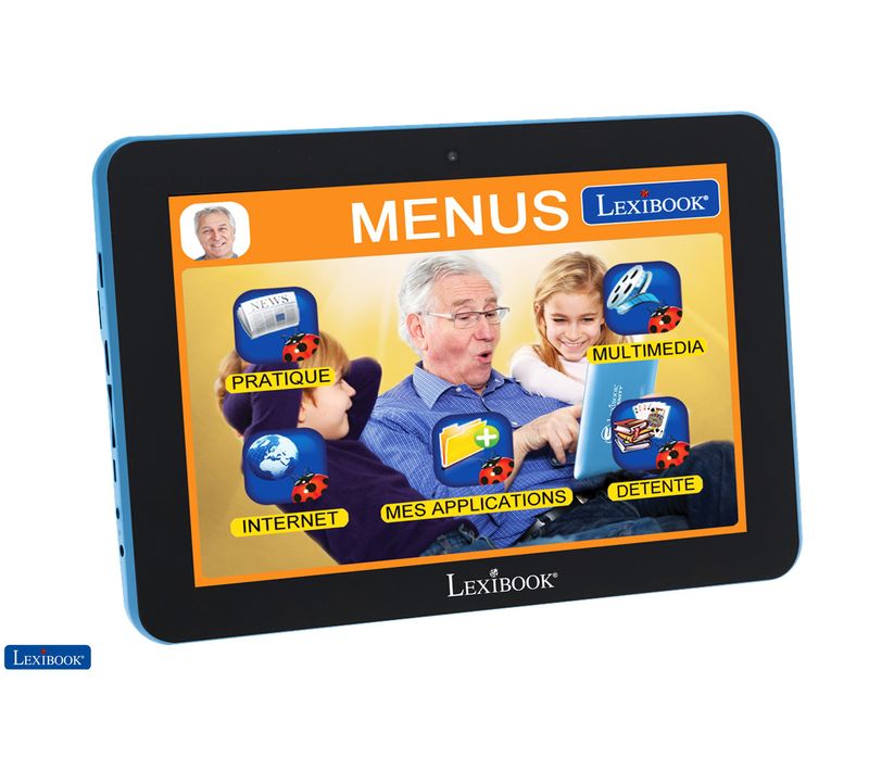 Tablette Serenity - 8" Avec Interface Personnalisée (version Française)