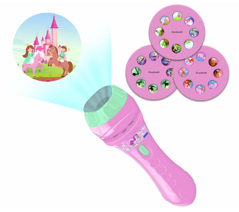 Projecteur à Histoires Et Lampe Torche Licorne