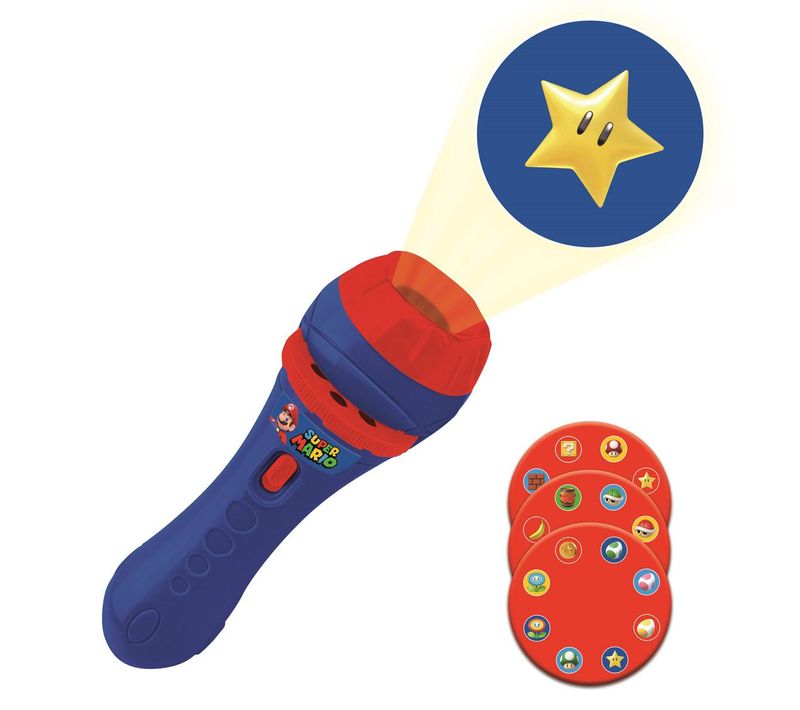 Projecteur à Histoires Et Lampe Torche Super Mario