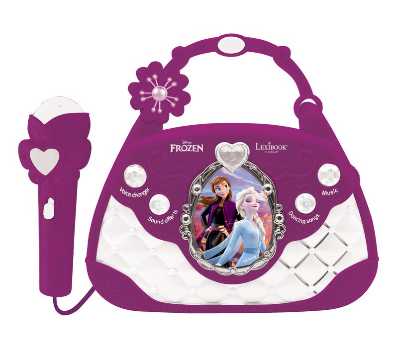 Sac à Main Enceinte Musicale Avec Micro Reine Des Neiges