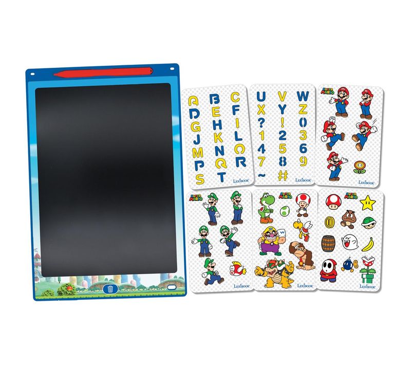 Tablette À Dessins électronique Multicolore Mario