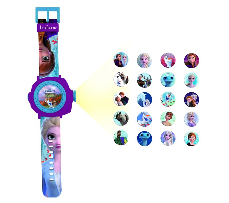 Montre Digitale Avec Projection Reine Des Neiges
