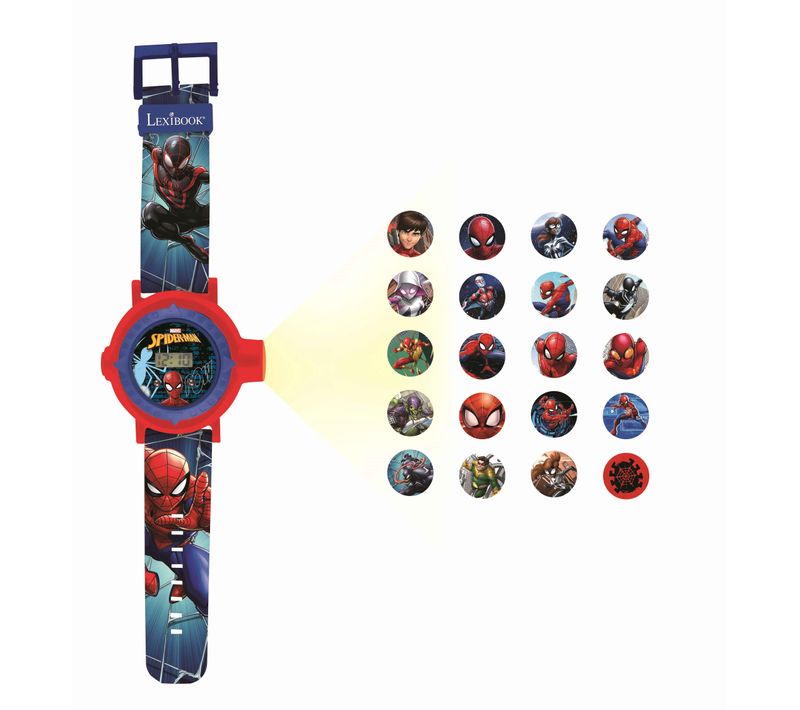 Montre Digitale Avec Projection Spiderman