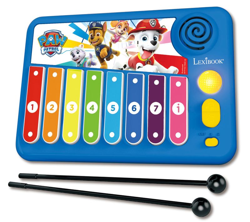 Xylophone Pat' Patrouille Avec Apprentissage Lumineux De La Musique